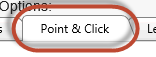 screenshot of point & click tab
